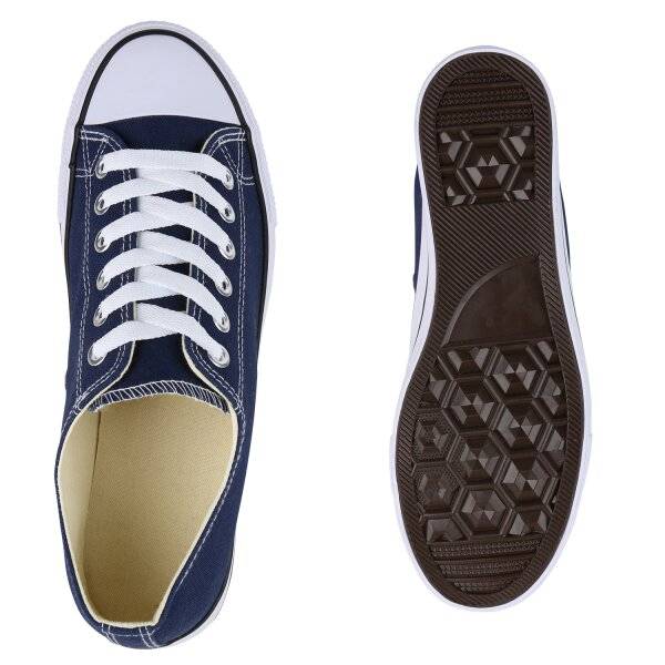 Stiefelparadies Herren Sneaker low in Dunkelblau Meist gekauft