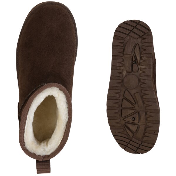 Stiefelparadies Damen Winter Boots in Braun Günstiger Verkauf