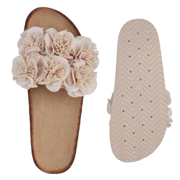 Stiefelparadies Damen Pantoletten in Beige Online