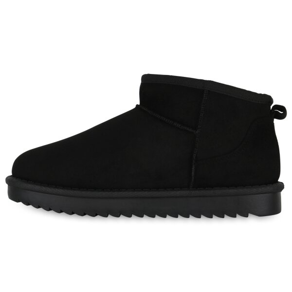 Stiefelparadies Damen Winter Boots in Schwarz