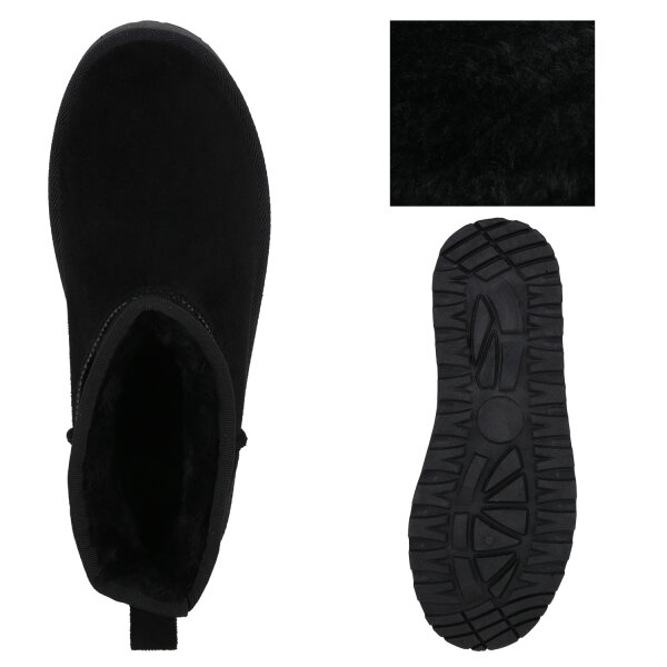Stiefelparadies Damen Winter Boots in Schwarz Bestseller