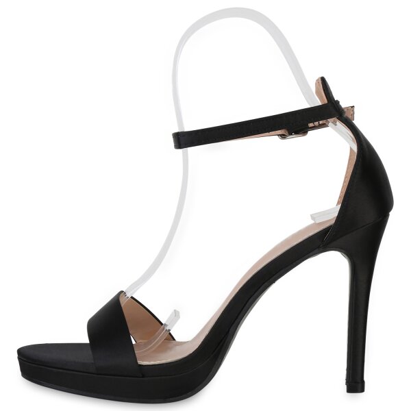 Stiefelparadies Damen High Heels in Schwarz Nur für heute