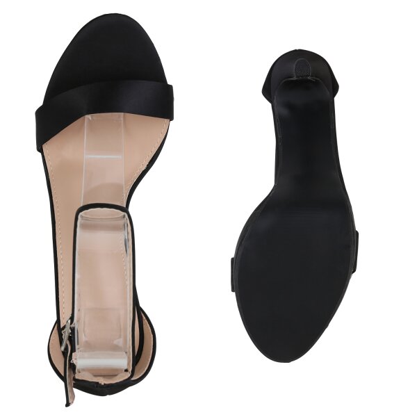Stiefelparadies Damen High Heels in Schwarz Nur für heute