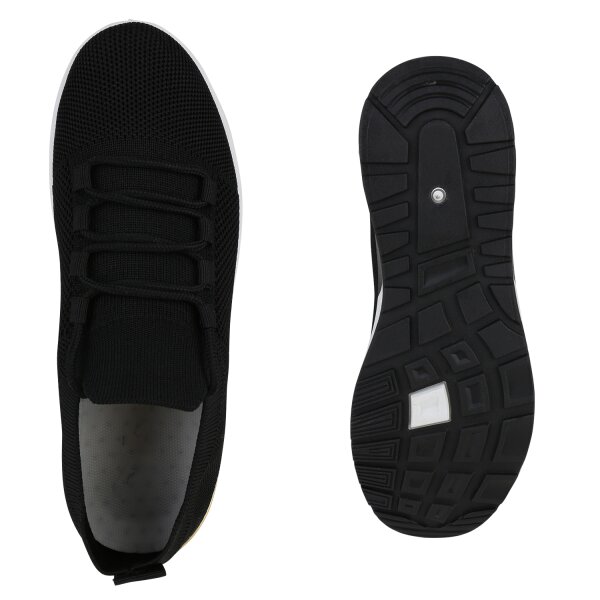 Stiefelparadies Damen Laufschuhe in Schwarz Meist gekauft