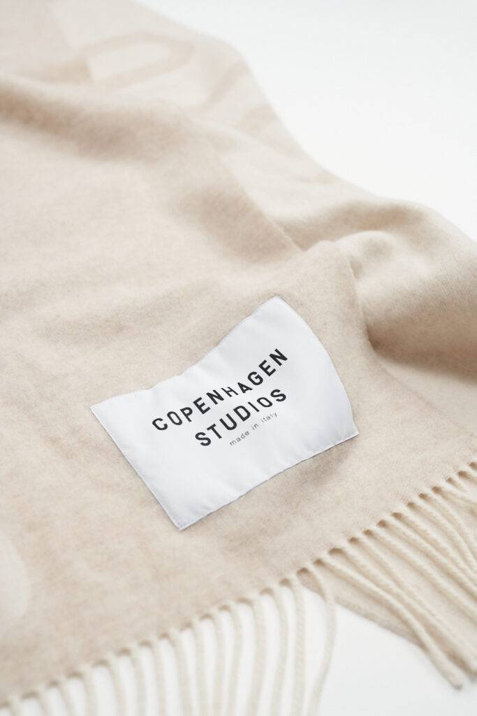 Studio Copenhagen CPH SHAWL 1 wool mix beige Online Outlet