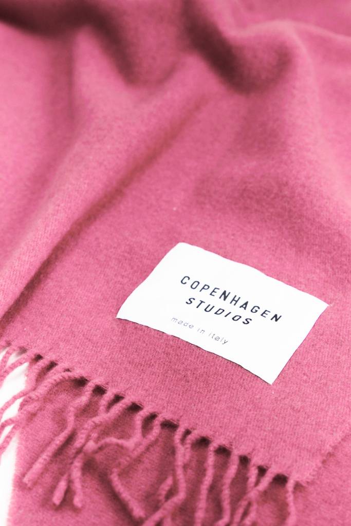 Studio Copenhagen CPH SHAWL 6 wool mix rose Blitzangebot