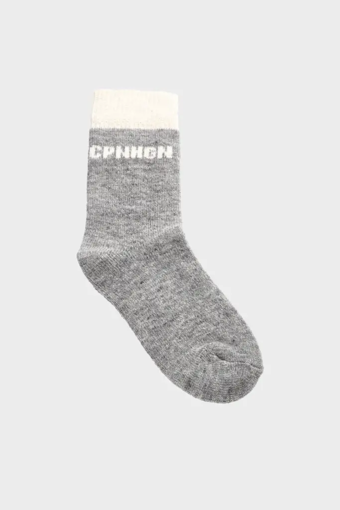 Studio Copenhagen CPH WOOL SOCKS 2 wool mix light grey Große Rabatte