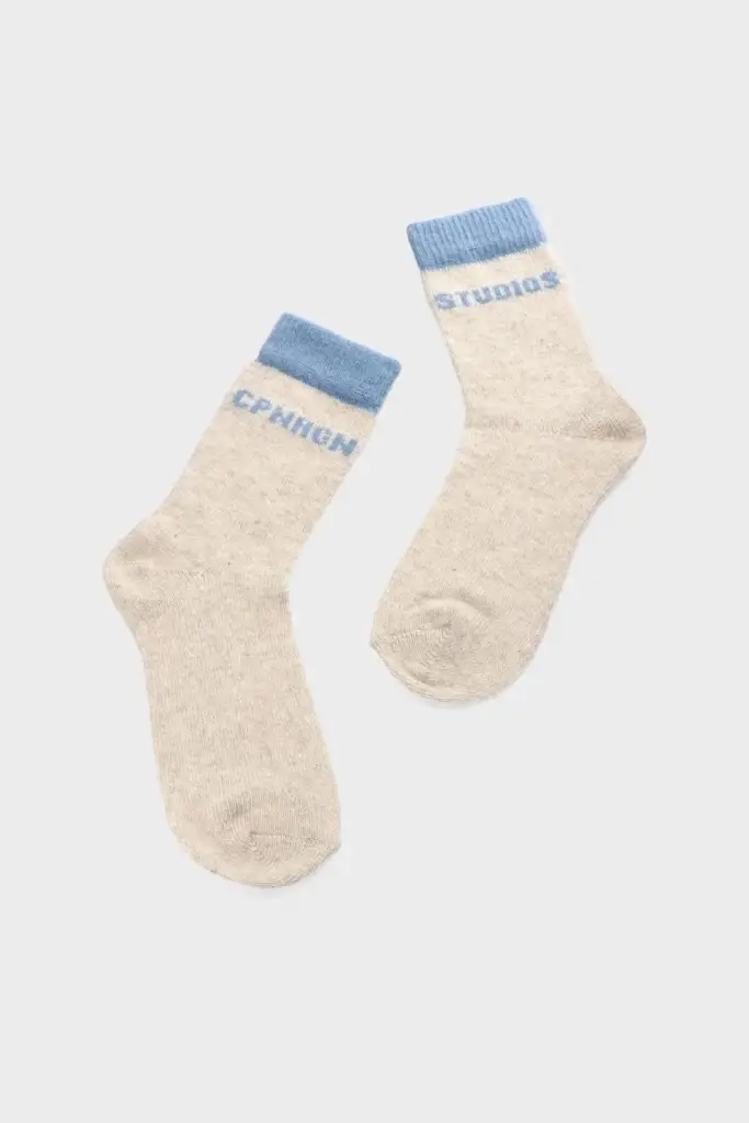 Studio Copenhagen CPH WOOL SOCKS 2 wool mix light beige Wochenangebot