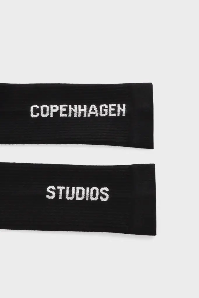 Studio Copenhagen CPH SOCKS 4 cotton blend black Letzter Tag