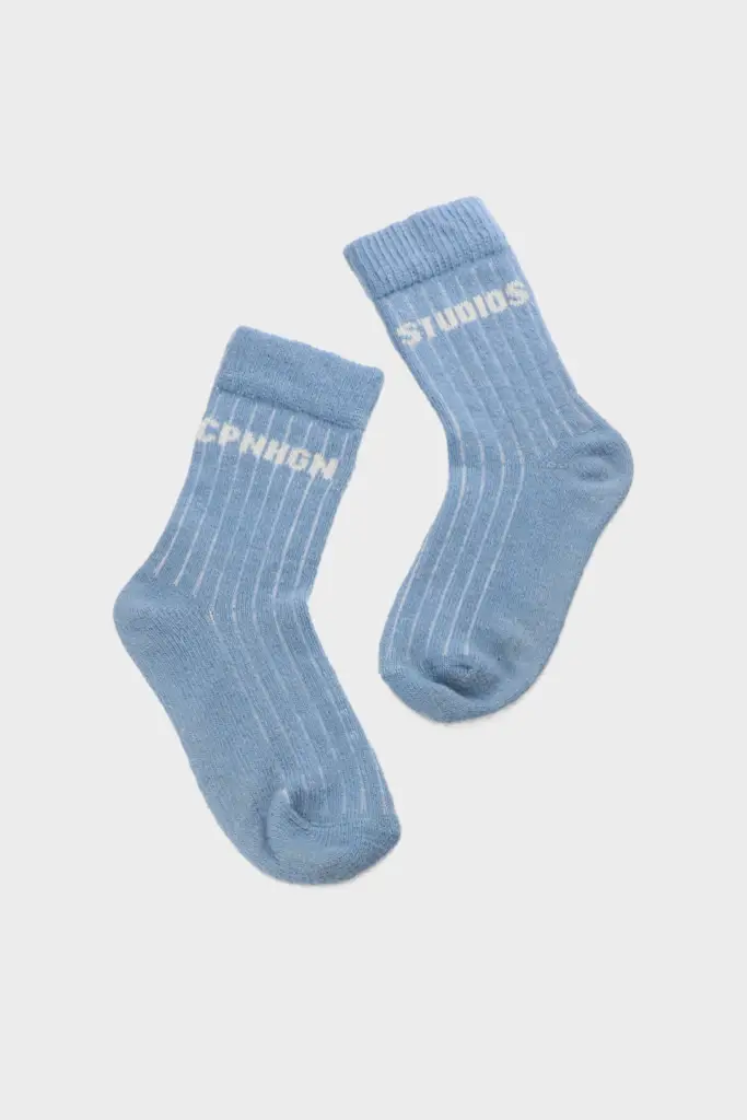 Studio Copenhagen CPH WOOL SOCKS 1 wool mix light blue Zeitbegrenzte Promotion