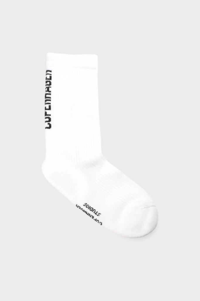 Studio Copenhagen CPH SOCKS 4 cotton blend white Sonderangebot der Fabrik