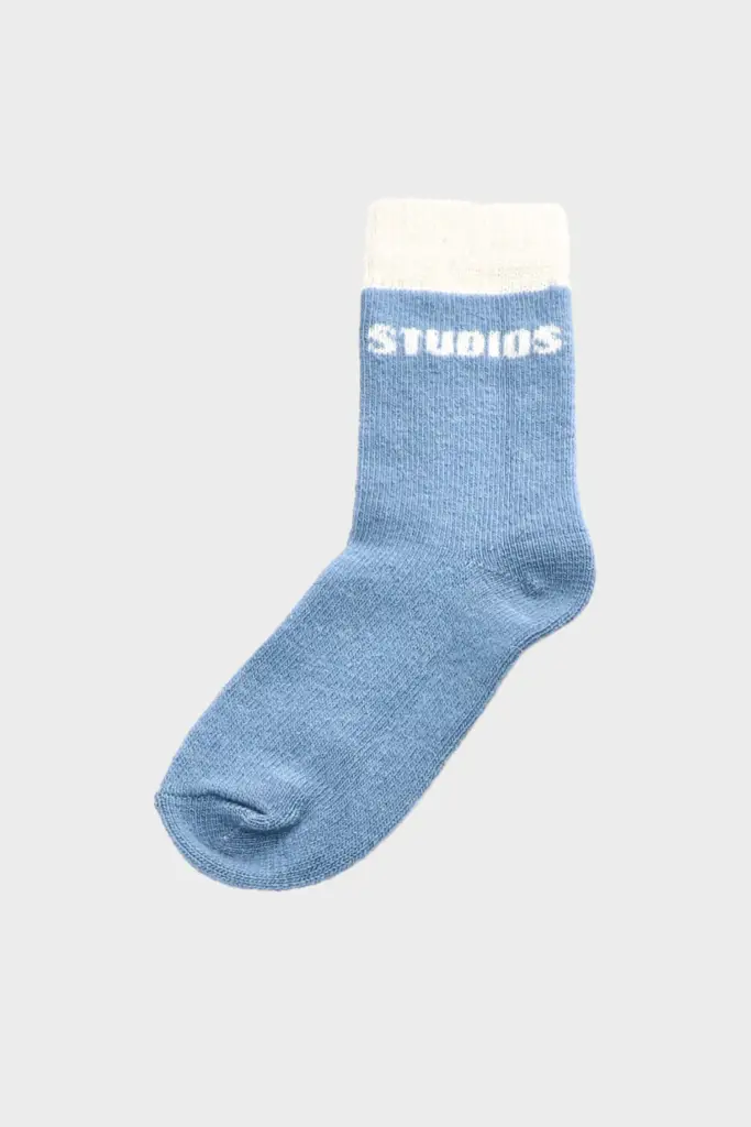 Studio Copenhagen CPH WOOL SOCKS 2 wool mix light blue Vierteljährliche Förderung