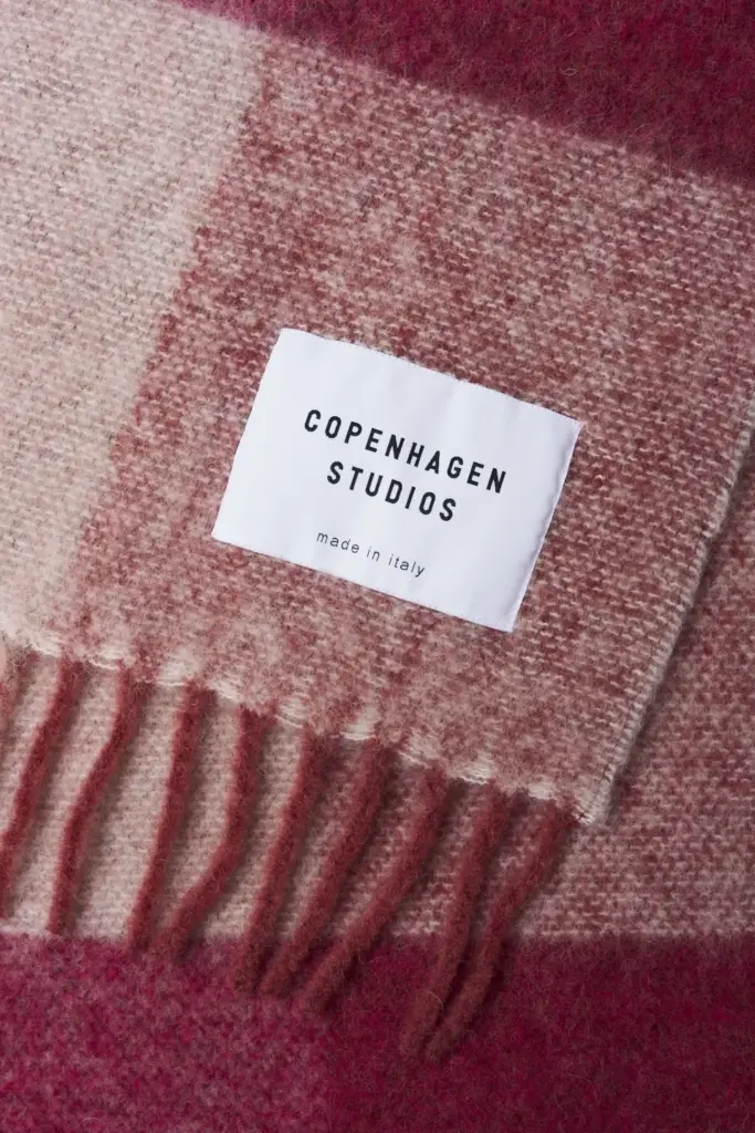 Studio Copenhagen CPH SHAWL 4 wool mix pink Discount Store für neue Produkte