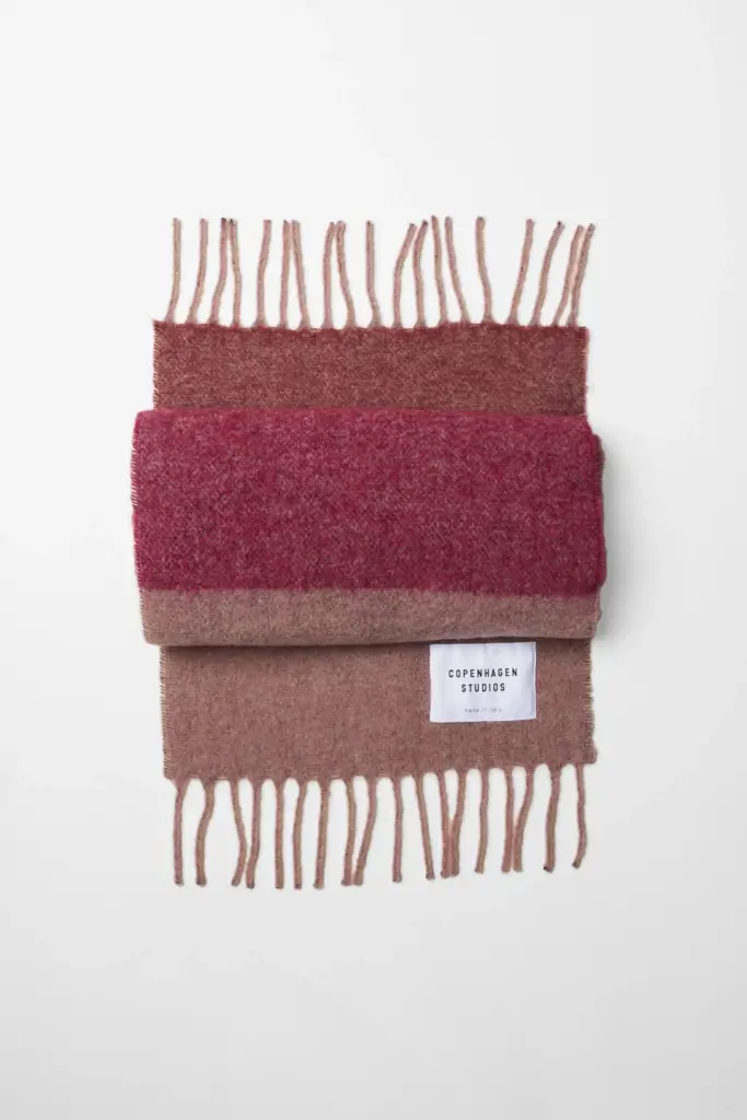 Studio Copenhagen CPH SHAWL 11 wool mix pink Riesige Rabatte