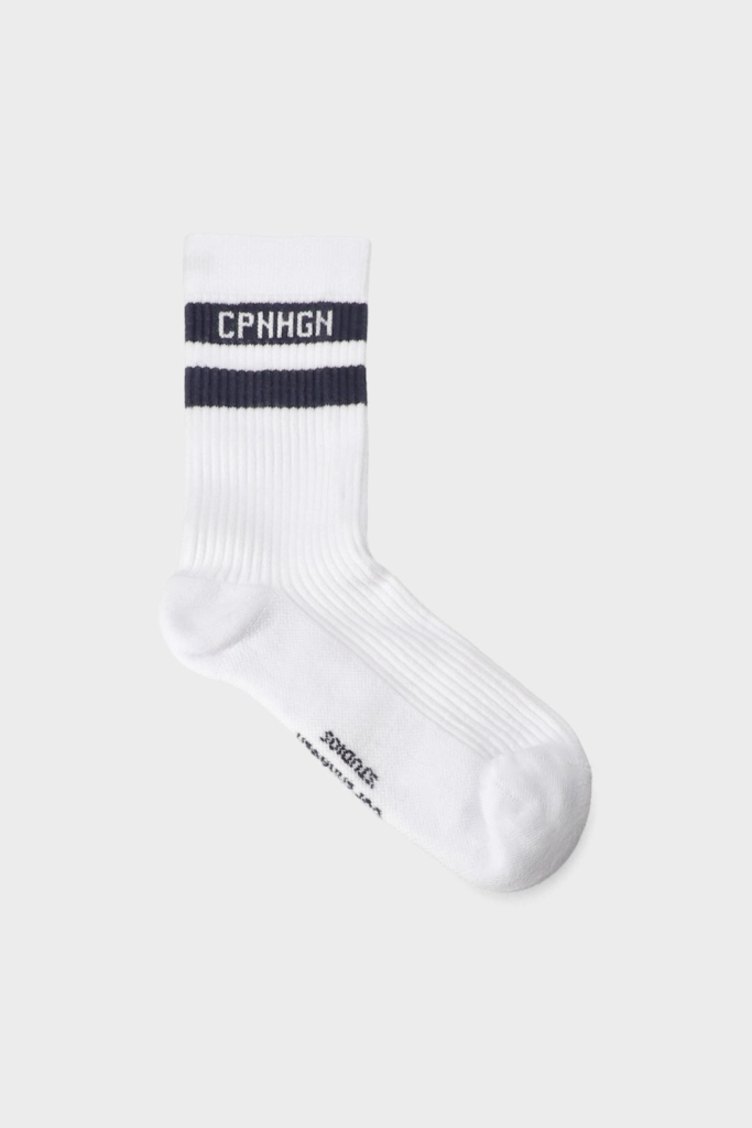 Studio Copenhagen CPH SOCKS 3 cotton blend white/navy Rabatte dieses Monats