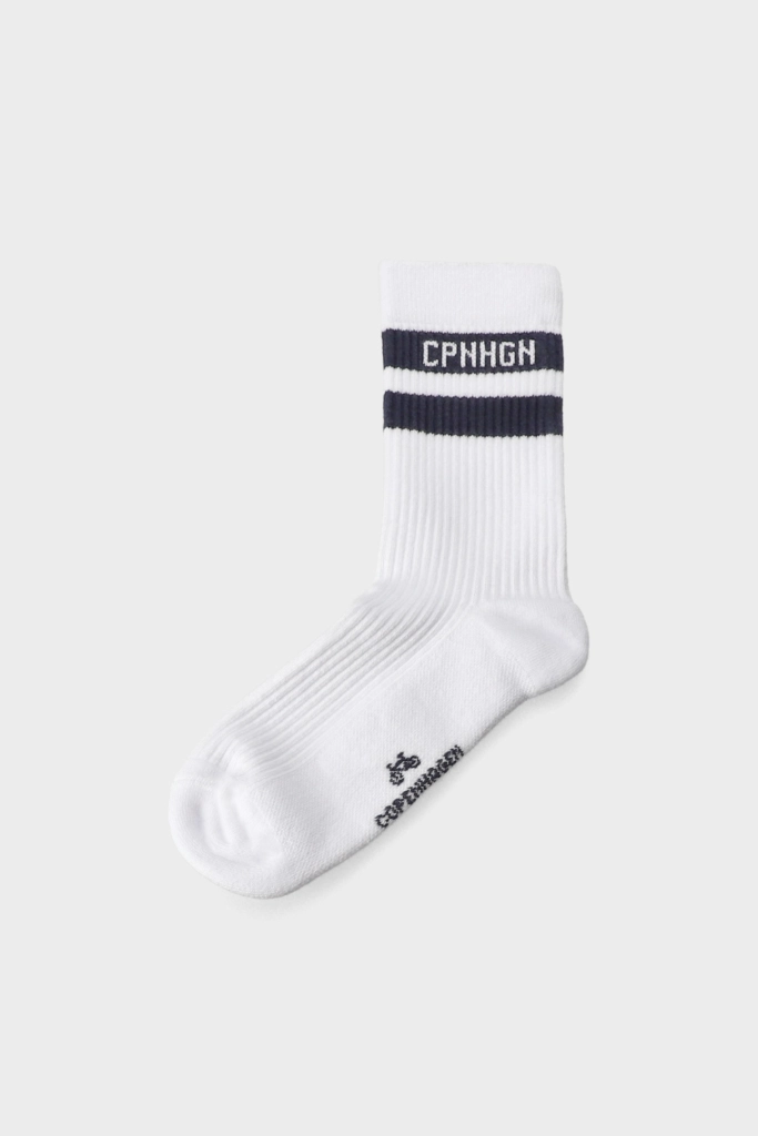 Studio Copenhagen CPH SOCKS 3 cotton blend white/navy Rabatte dieses Monats