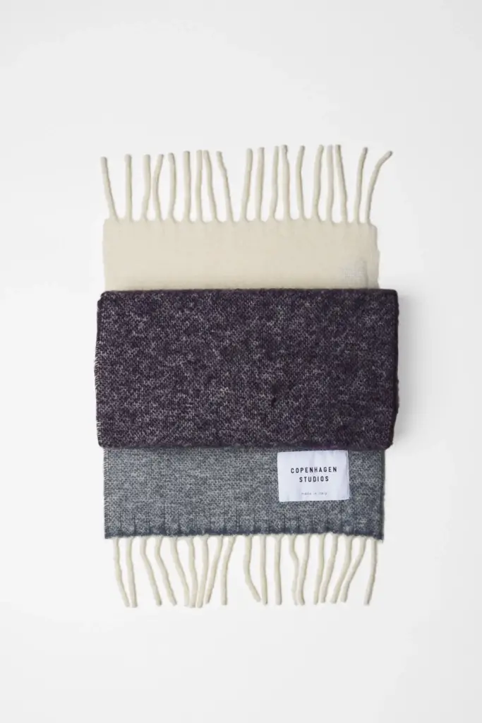 Studio Copenhagen CPH SHAWL 11 wool mix purple Verkauf