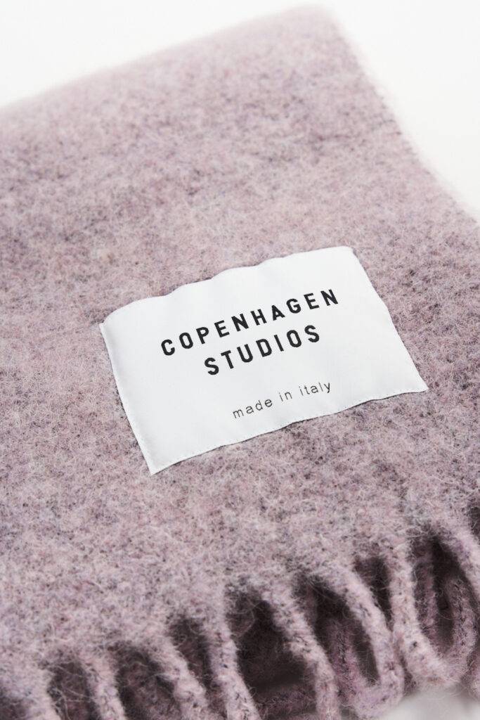 Studio Copenhagen CPH SHAWL 5 wool mix powder Günstiger Verkauf