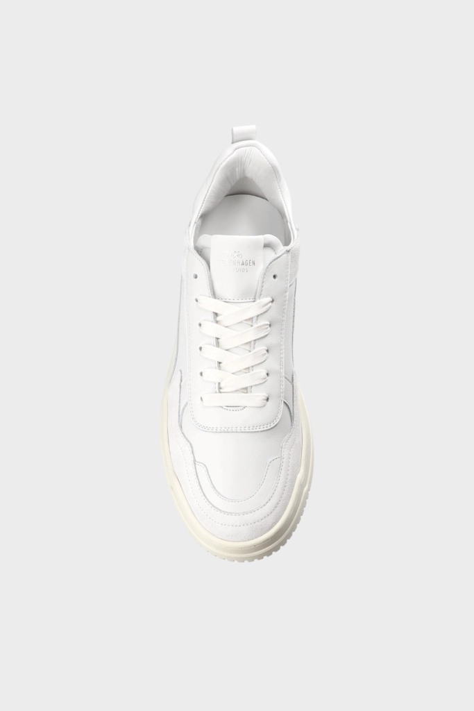 Studio Copenhagen CPH161M leather mix white Begrenzte Freigabe