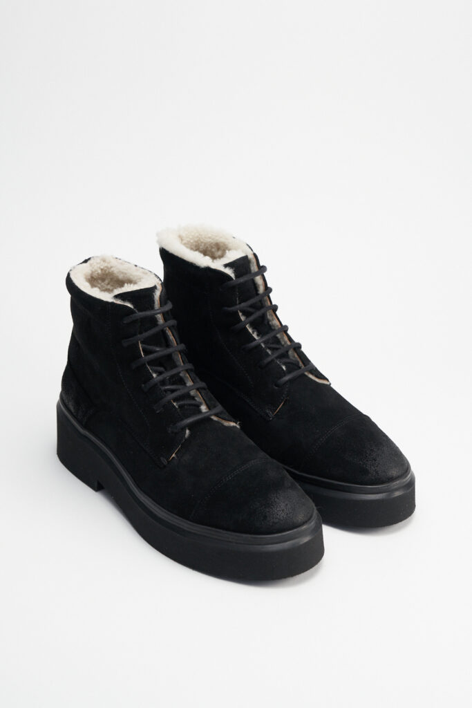 Studio Copenhagen CPH519M teddy suede black Sonderangebot der Fabrik