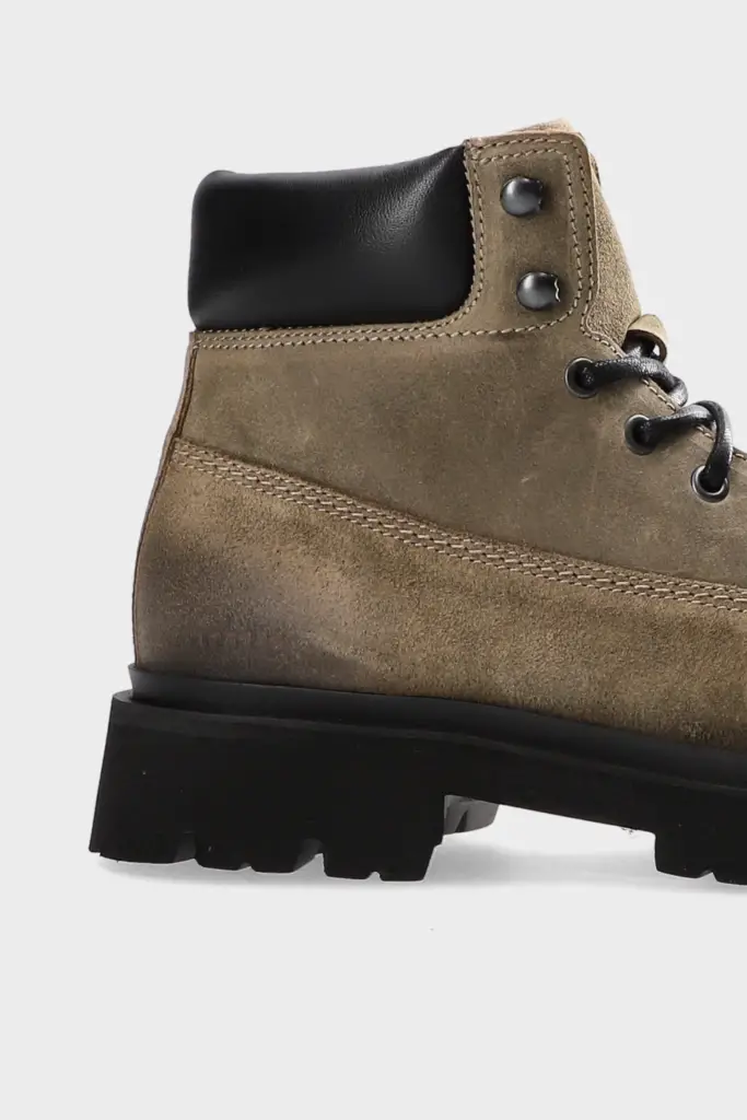 Studio Copenhagen CPH171M waxed suede black/olive Super Rabatt
