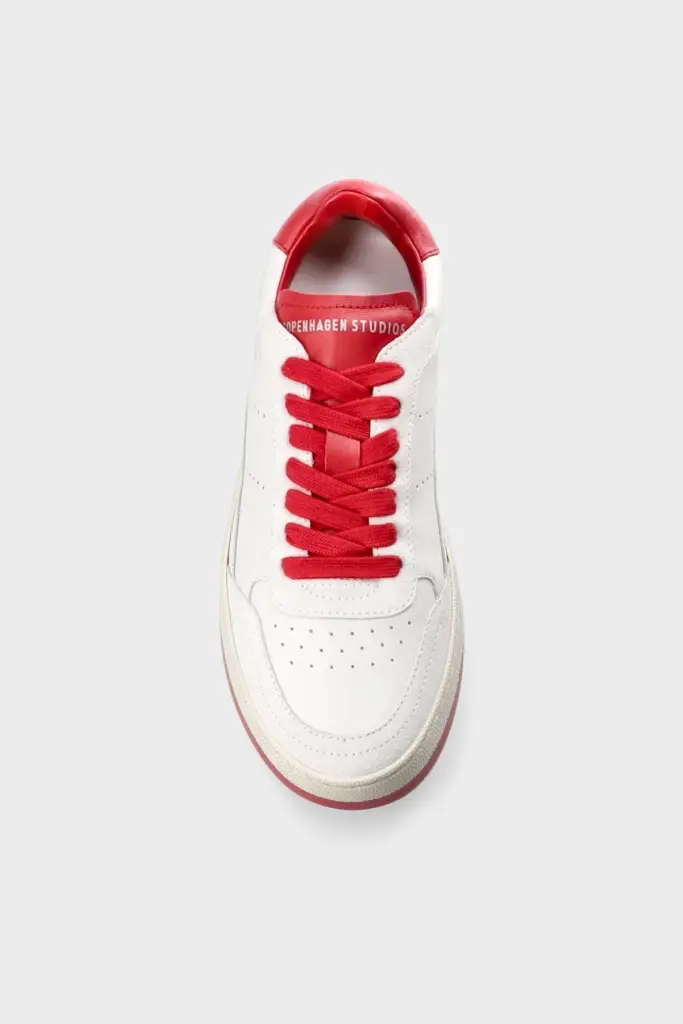 Studio Copenhagen CPH27M leather mix white/red Speichern exportieren