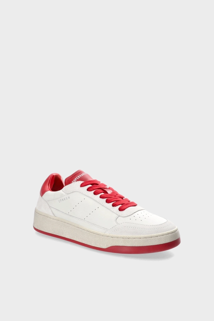 Studio Copenhagen CPH27M leather mix white/red Speichern exportieren