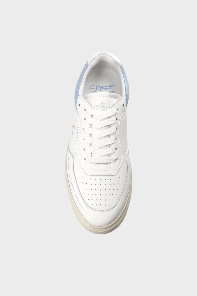 Studio Copenhagen CPH MELBOURNE M leather white/light blue Black Friday Preise