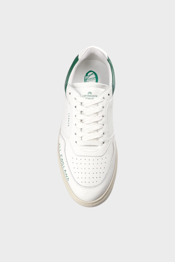 Studio Copenhagen CPH LONDON M leather white/green zollfrei