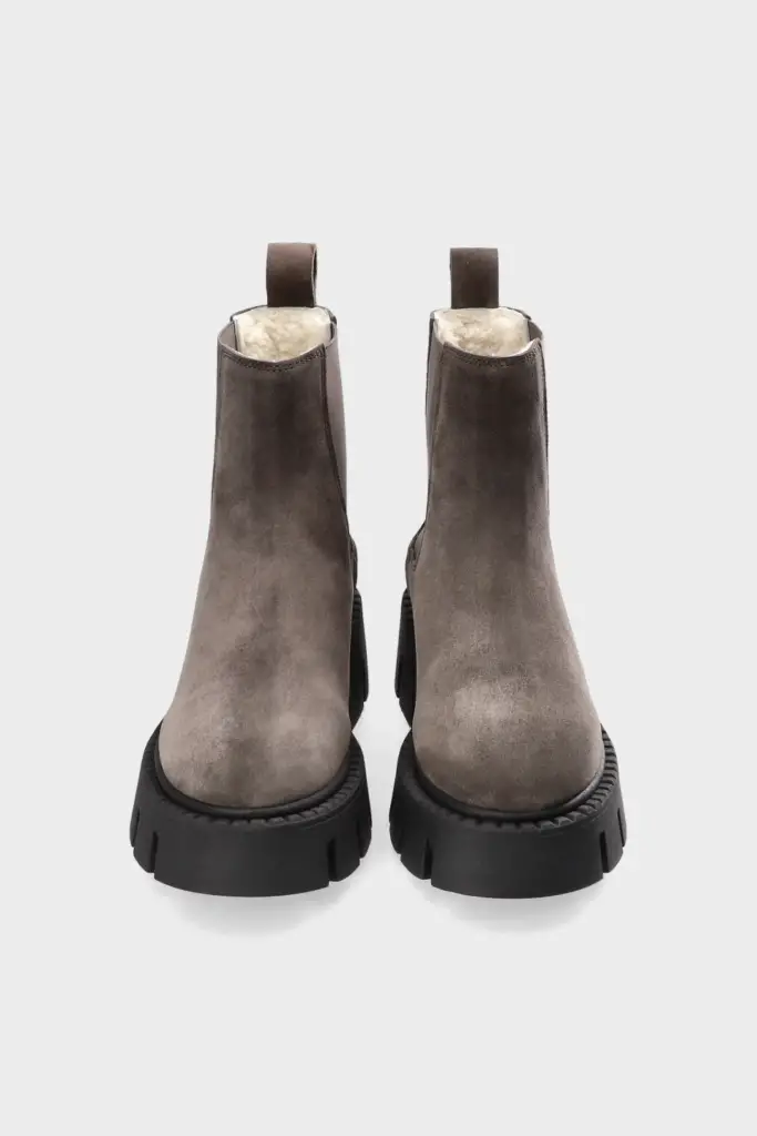 Studio Copenhagen CPH137 suede teddy off black Saisonschlussverkauf