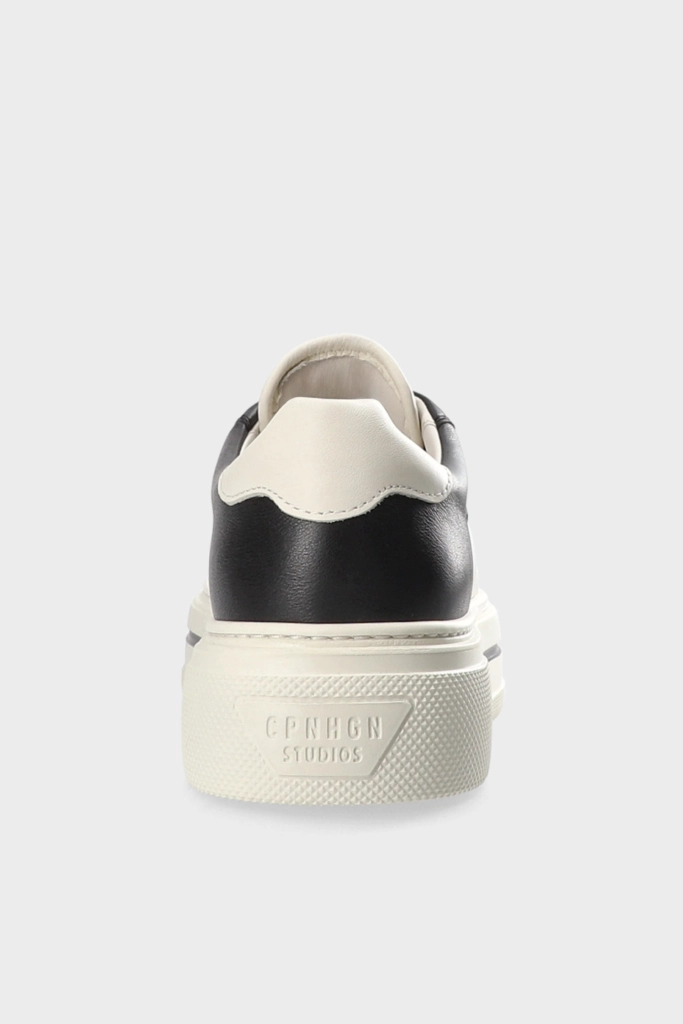 Studio Copenhagen CPH181 leather mix black/cream beige Große Rabatte