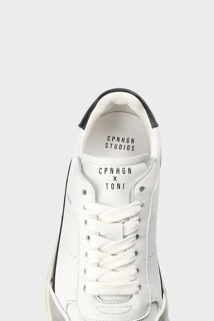 Studio Copenhagen CPH253 x Toni Garrn leather mix white/grey 50% Rabatt für begrenzte Zeit