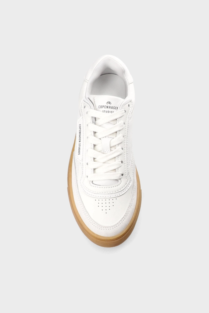 Studio Copenhagen CPH90 leather mix white/caramel Großer Ausverkauf