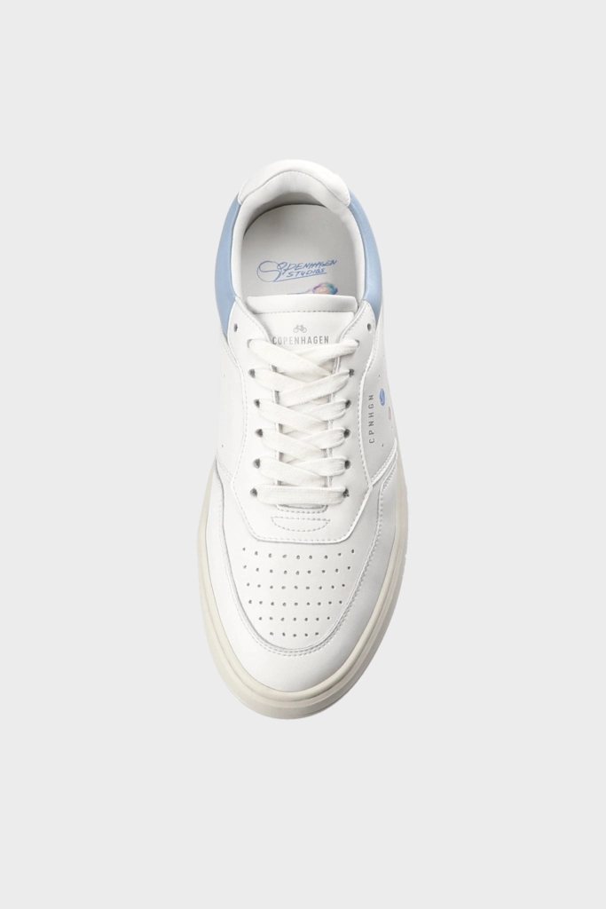 Studio Copenhagen CPH MELBOURNE leather white/light blue Günstiger Verkauf
