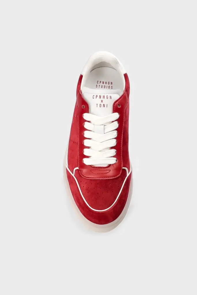 Studio Copenhagen CPH253 x Toni Garrn leather mix red/white Muttertagsangebot