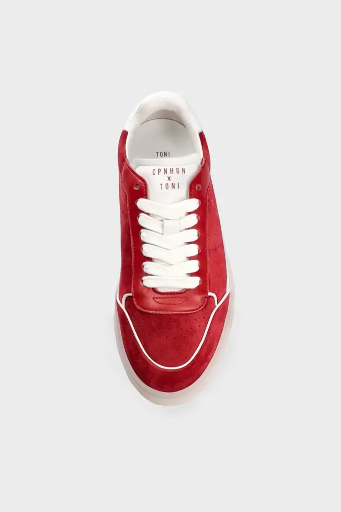 Studio Copenhagen CPH253 x Toni Garrn leather mix red/white Muttertagsangebot
