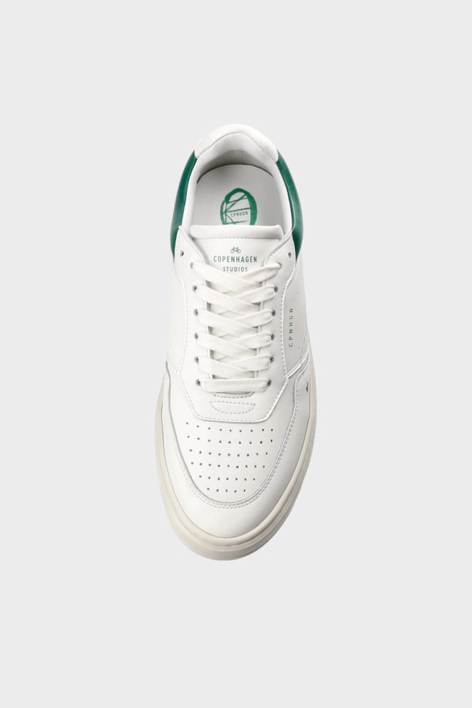 Studio Copenhagen CPH LONDON leather white/green Valentinstagsangebot