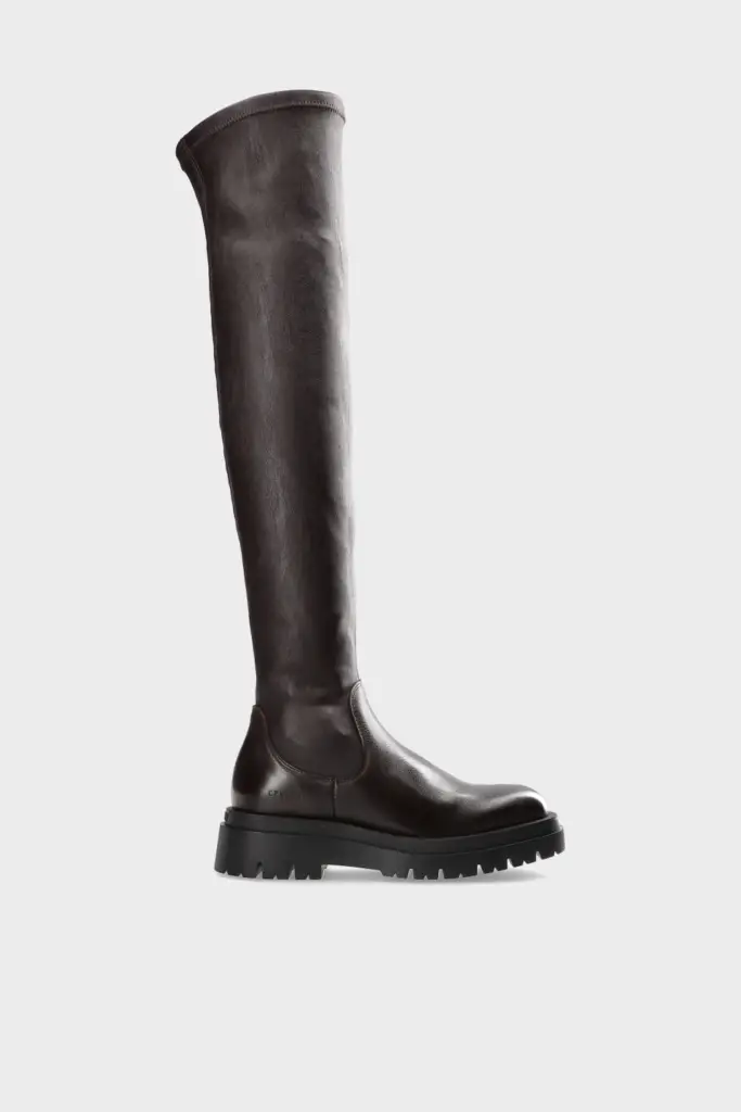 Studio Copenhagen CPH1005 leather/vegan stretch dark brown Heißer Verkauf