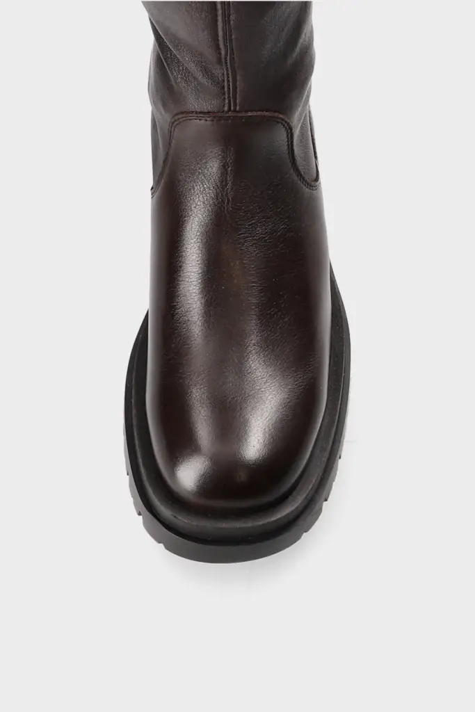 Studio Copenhagen CPH1005 leather/vegan stretch dark brown Heißer Verkauf