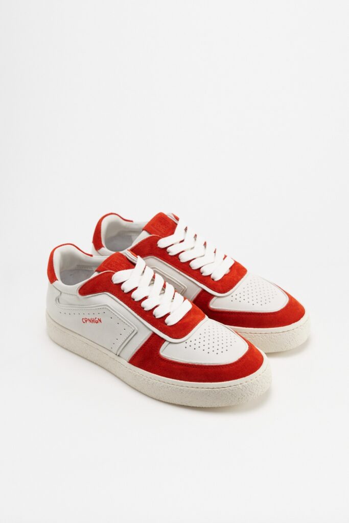 Studio Copenhagen CPH264 leather mix white/red Bis zu 65% Rabatt